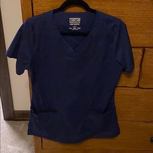 Cherokee Navy scrub top
